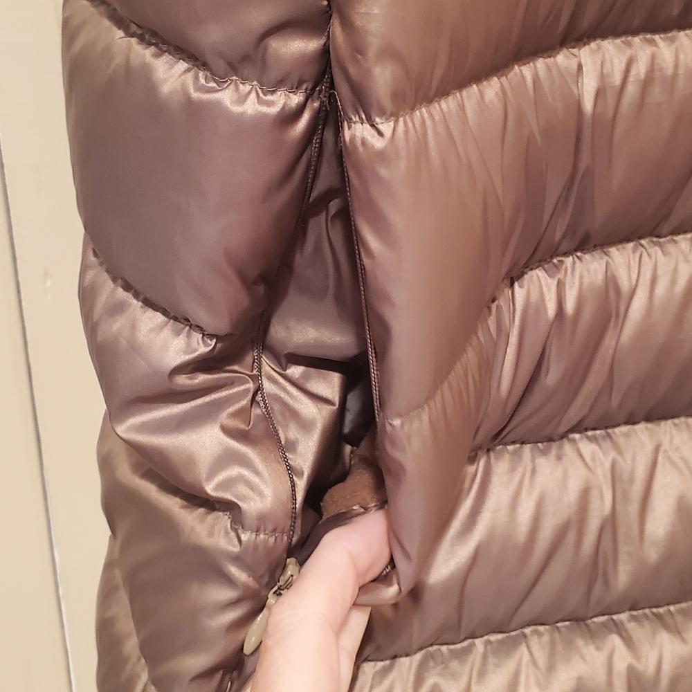 Martha Stewart Women's Quilted Vest - Brown - Picture 3 of 7